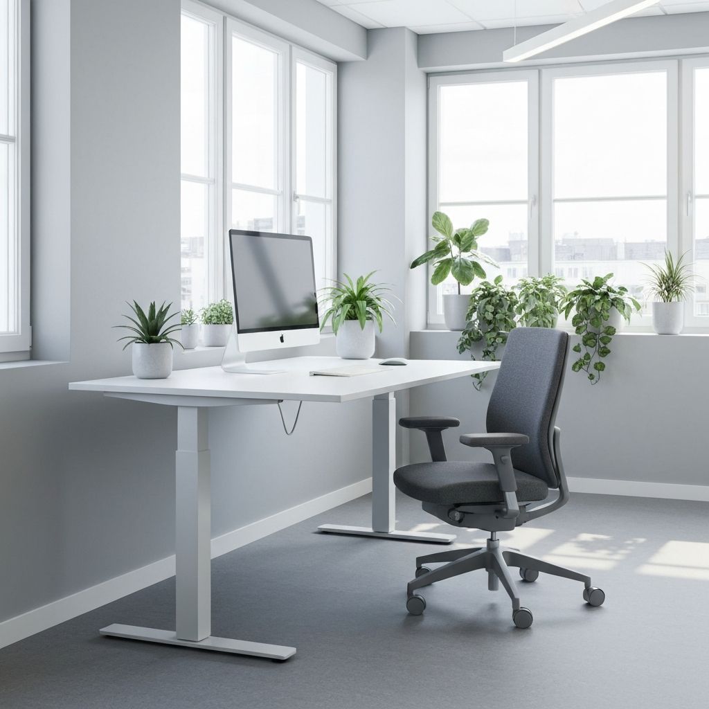 Modern workspace setup